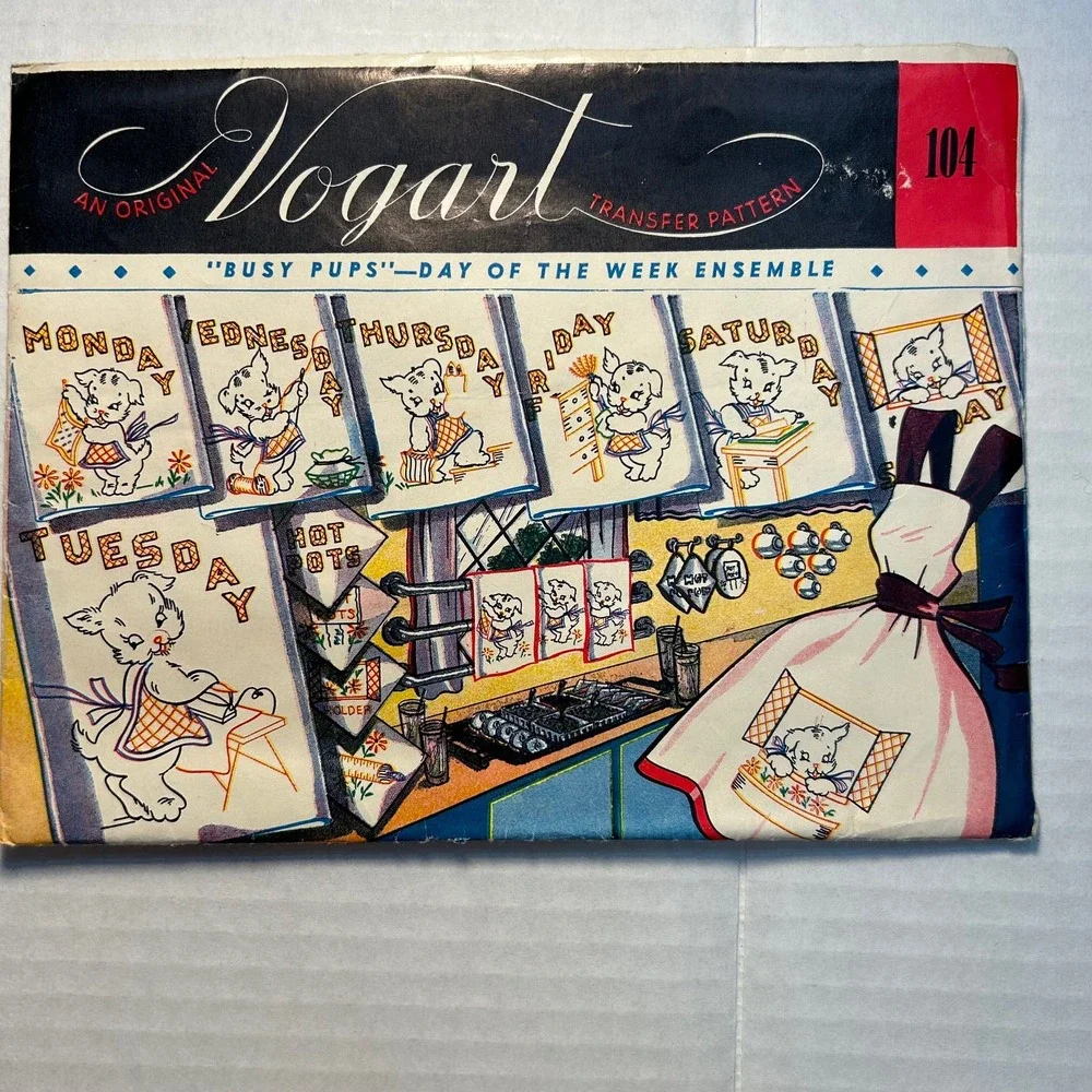 Vogart Vintage Hot Iron‎ Transfers #104 